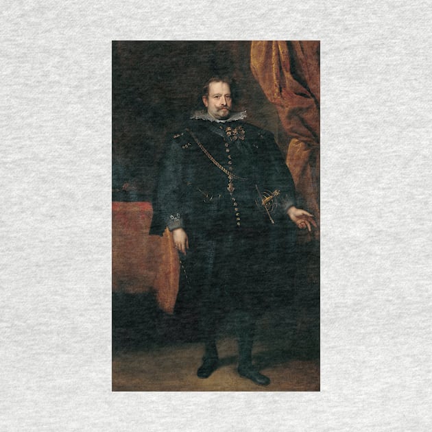 Diego de Mexia, Marquess of Leganes by Anthony van Dyck by Classic Art Stall